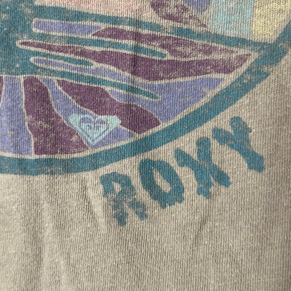 Roxy Cactus Graphic Rolled-Hem Tee - Size S - Picture 4 of 4